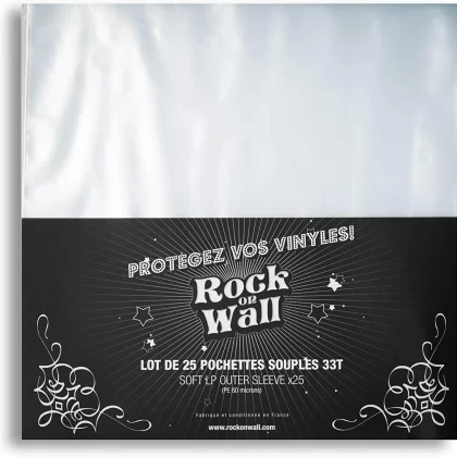 Rock on Wall Outer Sleeves For Vinyl Records