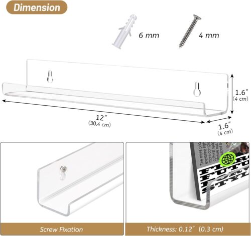 Clear Acrylic Vinyl Record Racks - Image 3