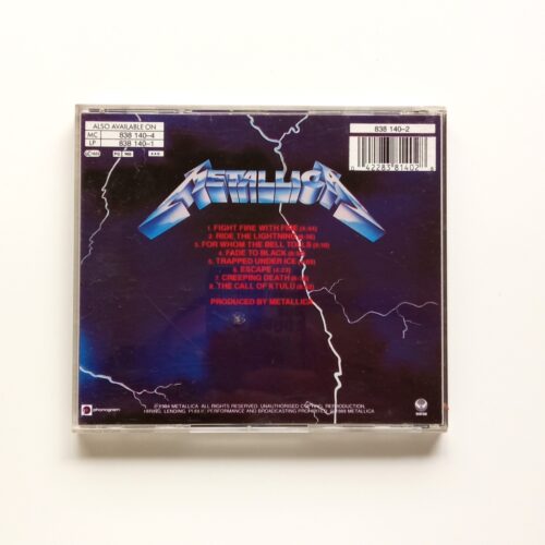 Metallica - Ride The Lightning (CD) - Image 2